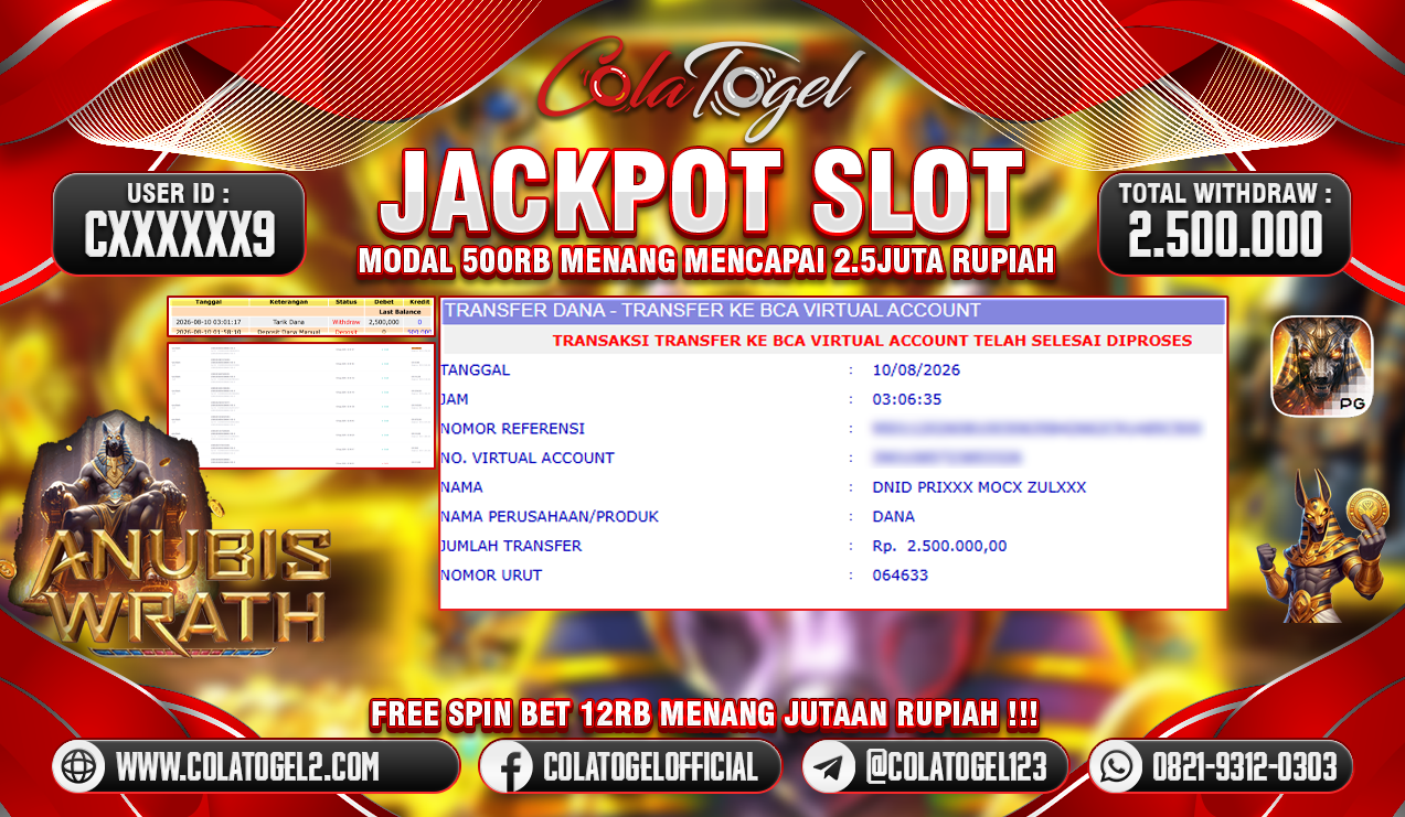 JACKPOT SLOT GACORR!!