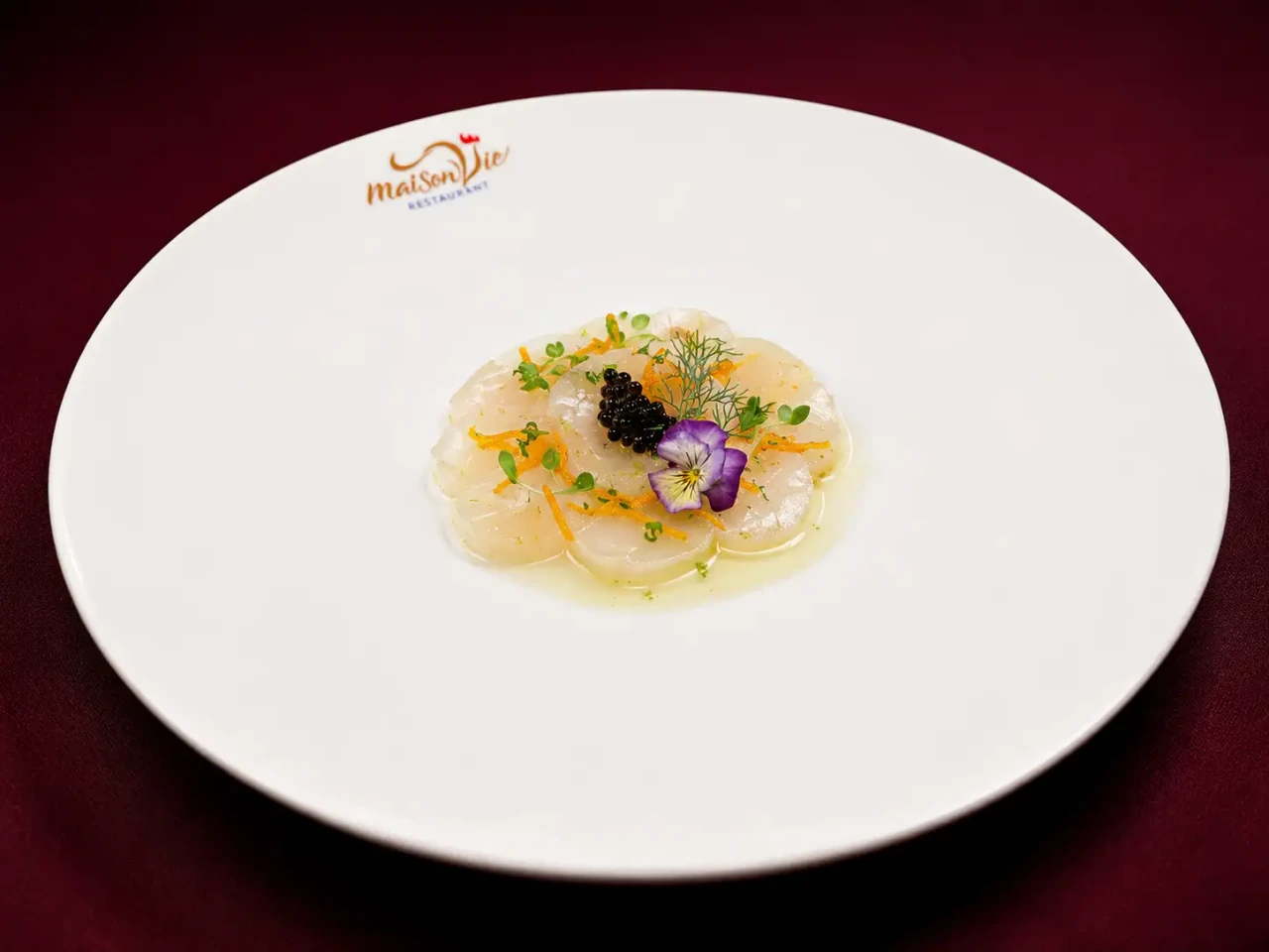Scallop carpaccio