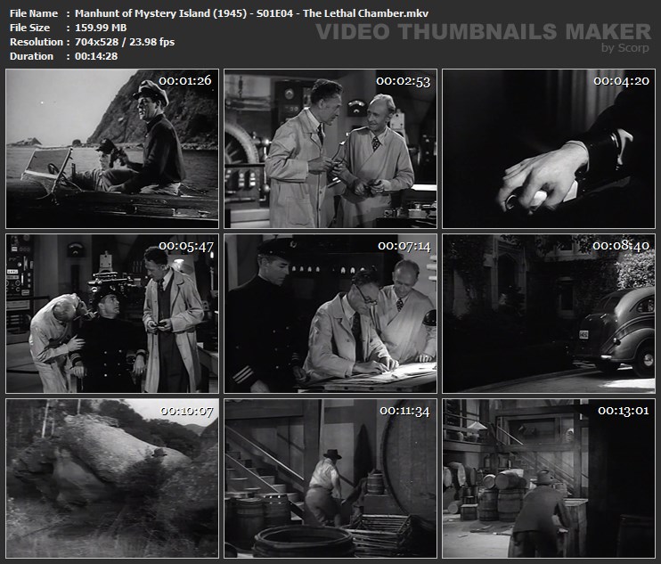 Manhunt of Mystery Island (1945) - S01E04 - The Lethal Chamber.mkv