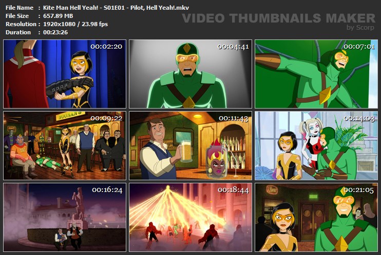 Kite Man Hell Yeah! - S01E01 - Pilot, Hell Yeah!.mkv