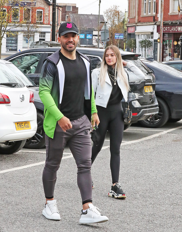 Sergio with his girlfriend Sofia