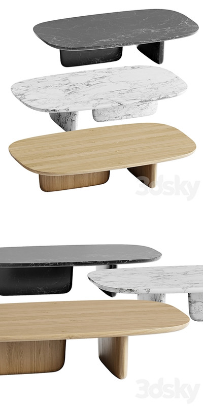 B&B Italia coffee tables Tobi-Ishi