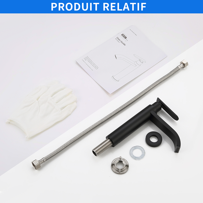 Robinet De Lavabo Eau Froide Uniquement, Mitigeur Salle De Bains En Laiton Durable, Robinetterie Pour Toilettes Invités, Cartouche Céramique, Noir 16 Robinet De Lavabo Eau Froide Uniquement, Mitigeur Salle De Bains En Laiton Durable, Robinetterie Pour Toilettes Invités, Cartouche Céramique, Noir -Grohe || Hansgrohe Soldes Magasin