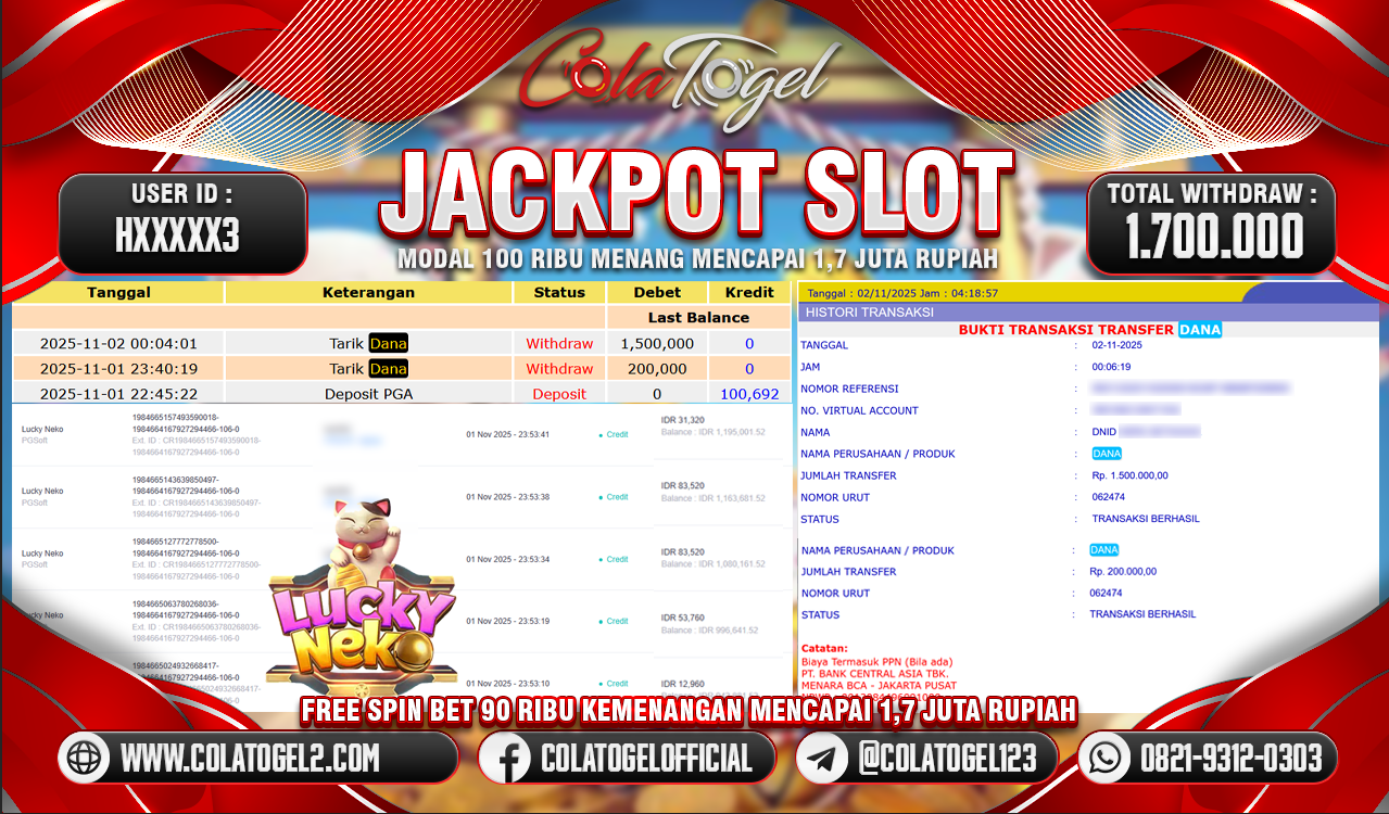 JACKPOT SLOT GACOR!!