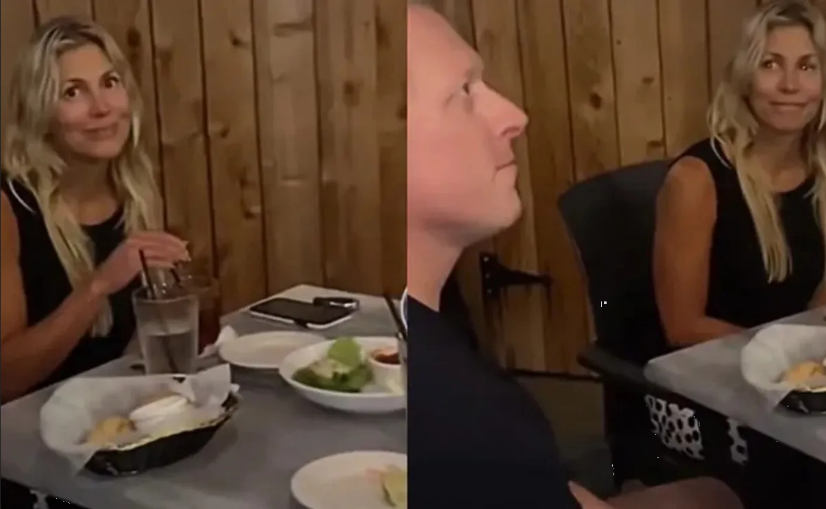 Mujer se vuelve viral tras descubrir a su esposo en una cita romántica