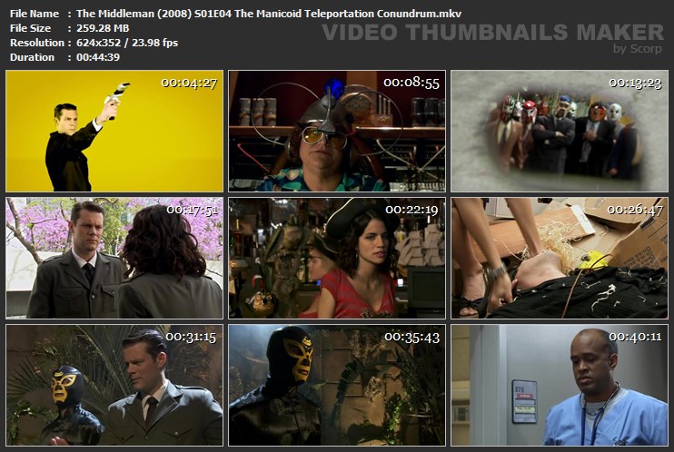 The Middleman (2008) S01E04 The Manicoid Teleportation Conundrum.mkv