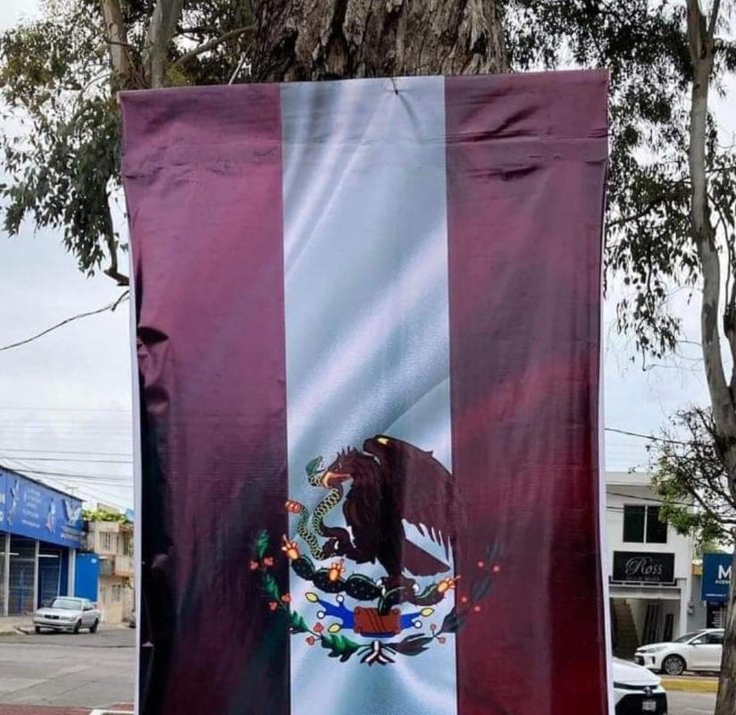En Nayarit modifican la bandera de México con colores de Morena | Jesús  Torres Noticias