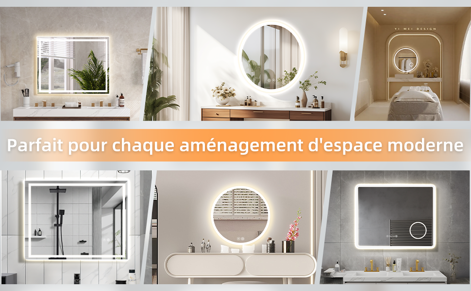 miroir led