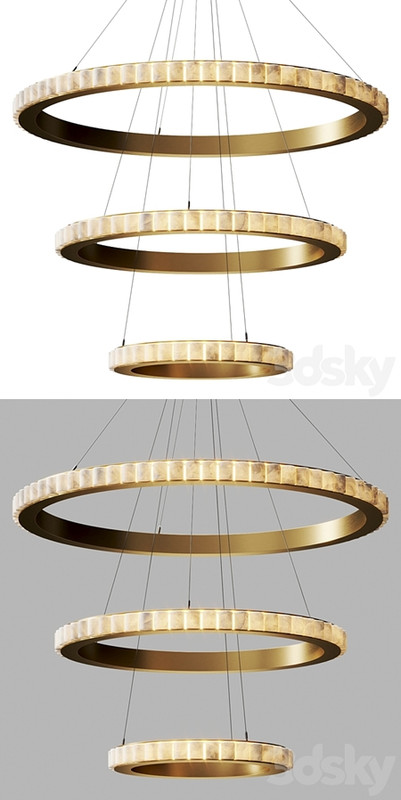 CTO Lighting Avalon Triple Chandelier