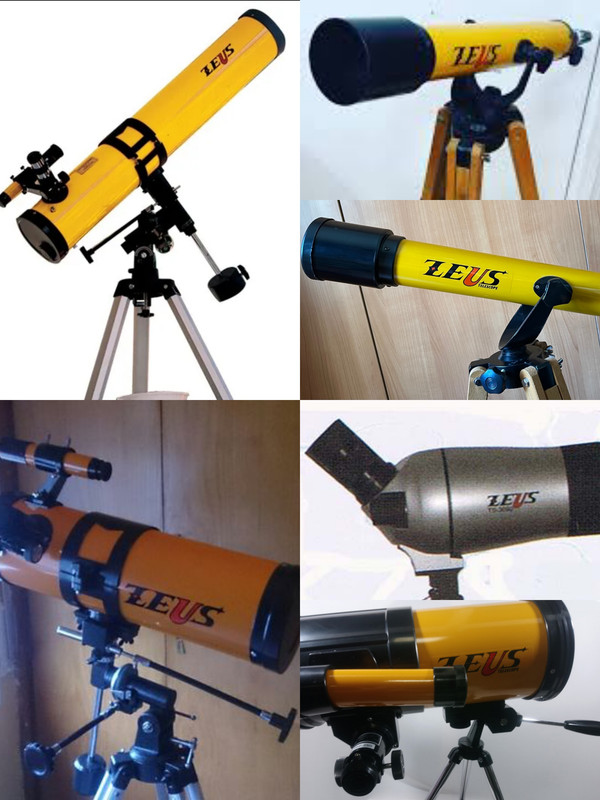 telescopios astron�micos marca Zeus I altacimutales