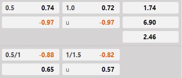 Soi kèo tài xỉu hiệp 1 Udinese vs Carrarese