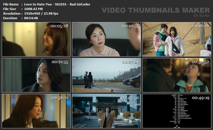 Love to Hate You S01E01 Bad Girl mkv