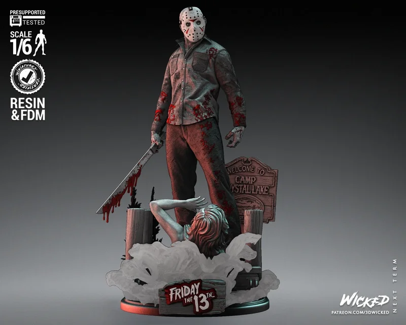 Jason Friday 13th - STL