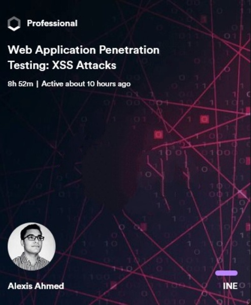 INE - Web Application Penetration Testing XSS Attacks