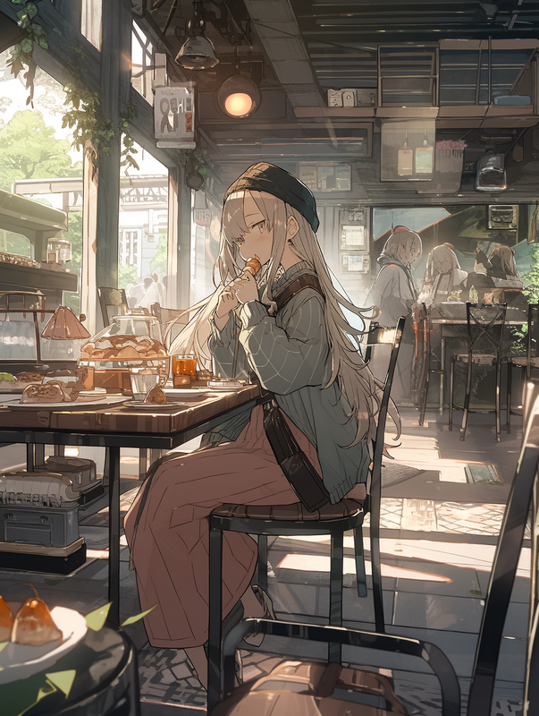 __Black_tea_flavored_green_tea_cafe_window_street_7e2bca82-4d67-4912-9806-5d974d32be6c