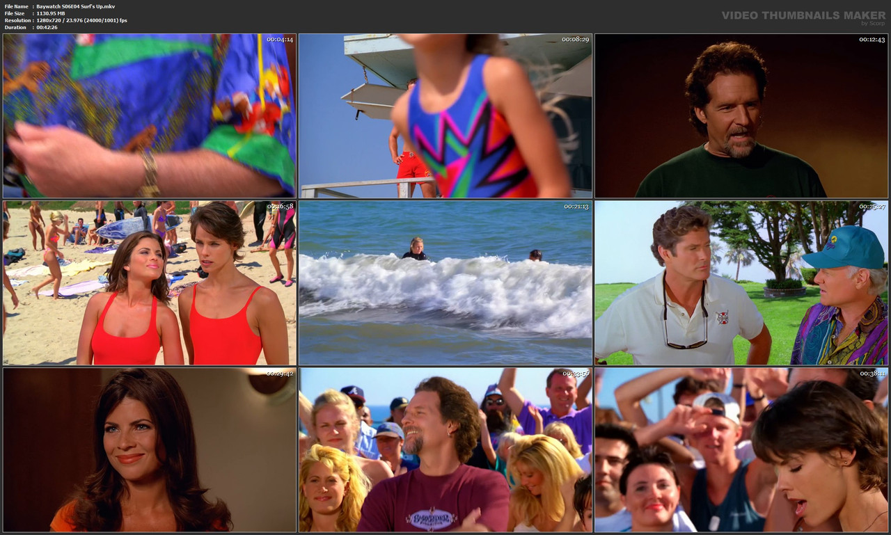 Baywatch S06E04 Surf's Up.mkv