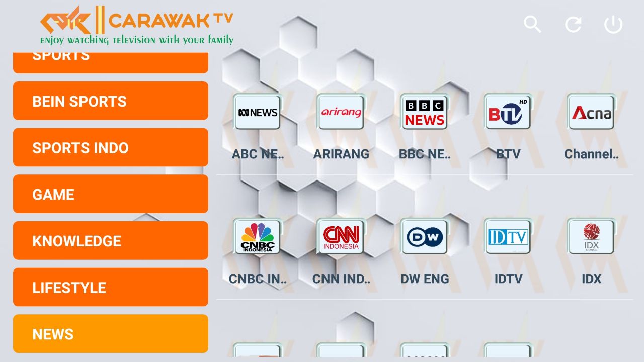 Download Carawak TV APK