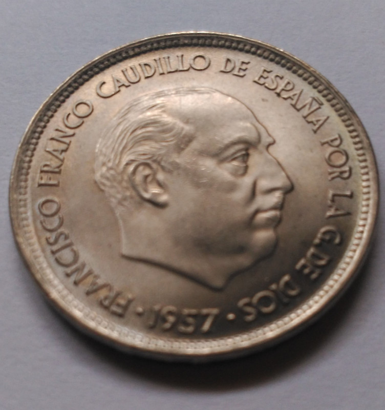 25 pesetas 1957 (*58). Estado Español IMG-20181129-160907