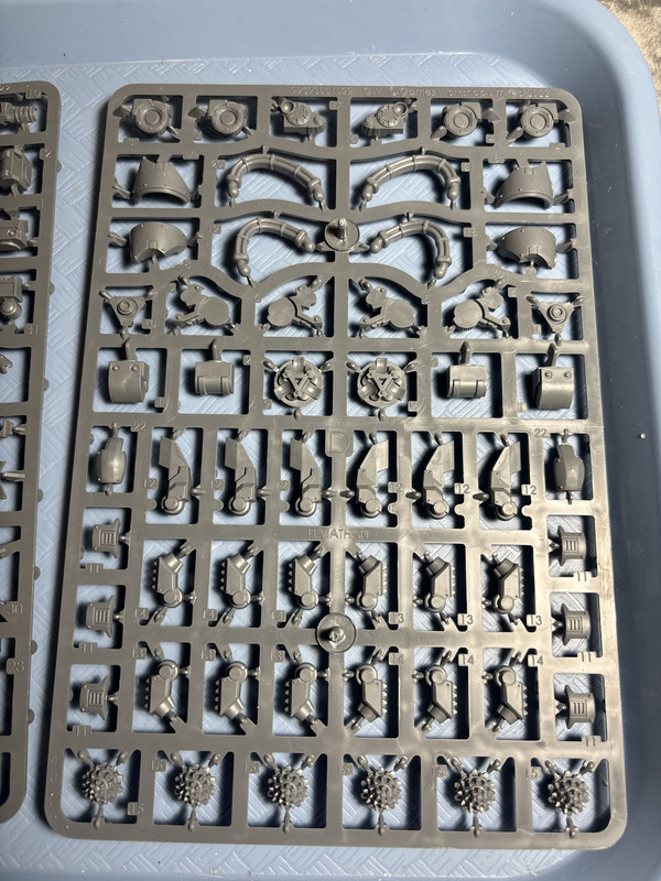 Dreadnoughts Bits Sprues Partial Builds 02