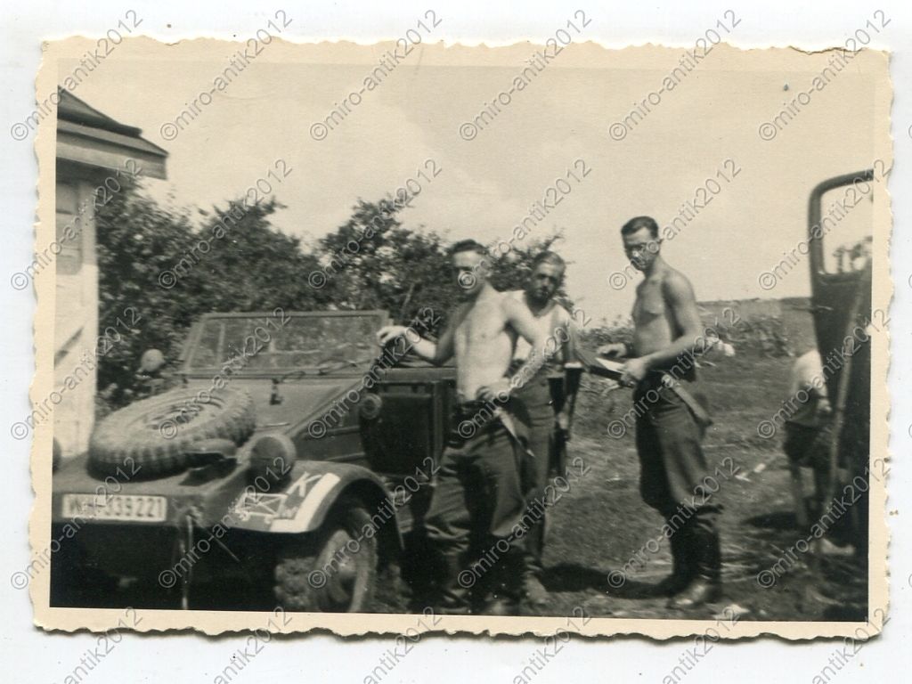 Foto, PKW, VW Typ 82 Kübelwagen, WH-339221, Naha