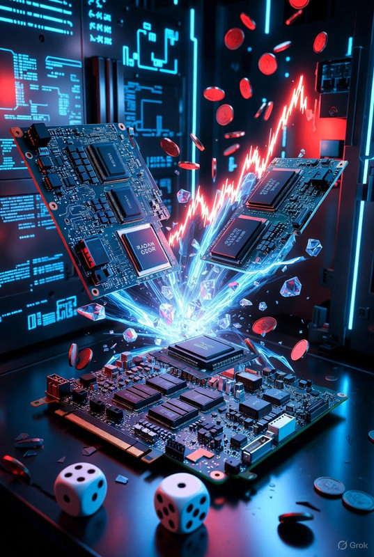 AMD no Modo Sobrevivência: GPUs Radeon Prestes a Ficar Mais Caras que Seu Sonho de Natal