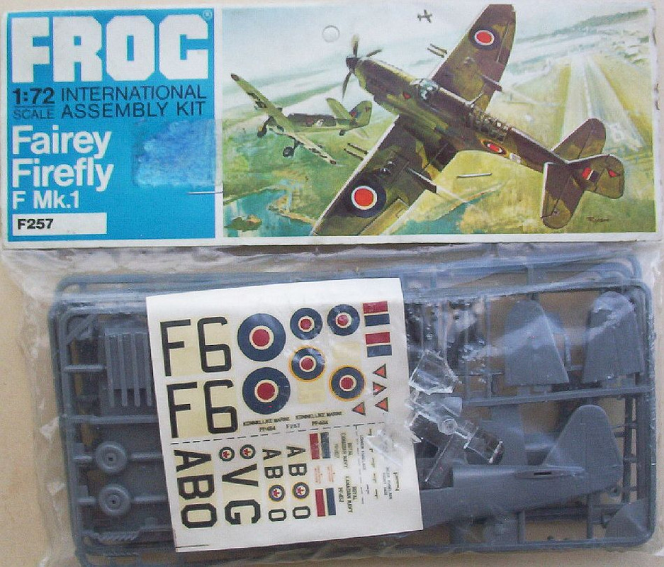 Frog 72 Fairey Firefly Mk.I
