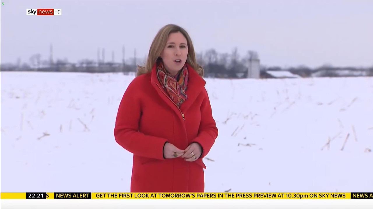 17 January - 22.00.00 - Sky News At 10. Anna Botting with the ma