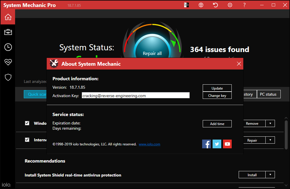 System Mechanic Pro v18.7.3.176 + Crack ~ [APKGOD]