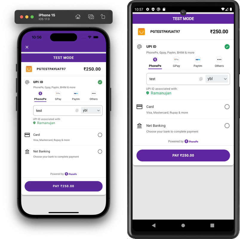 GitHub - dharambudh1/phonepe-demo: The PhonePe Flutter SDK allows you ...