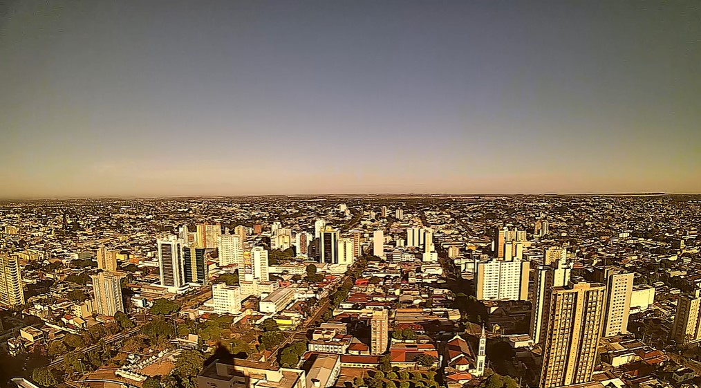 Campo Grande nesta manhã de quinta-feira