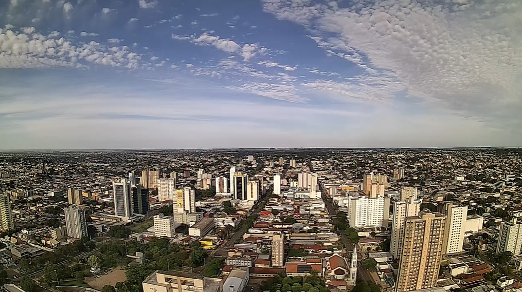 Campo Grande nesta manhã de sábado