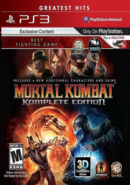 Mortal Kombat: Komplete Edition Cover