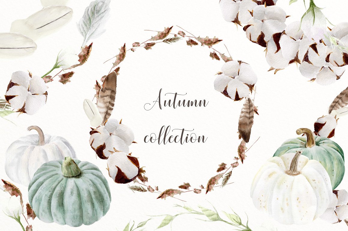 Autumm Floral set  Autumn-floral
