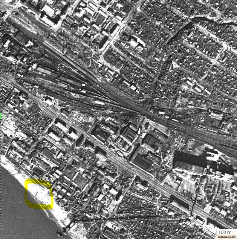 Снимок 1965-го водокачка Алтайской