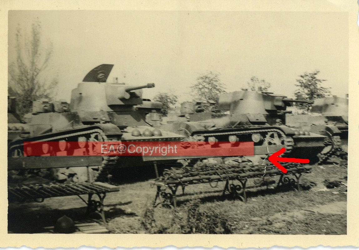 Kämpfe Panzer Tank 7TP Polen Polska Foto