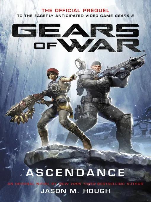 The cover of Gears of War Ascendance featuring Kait and Marcus.