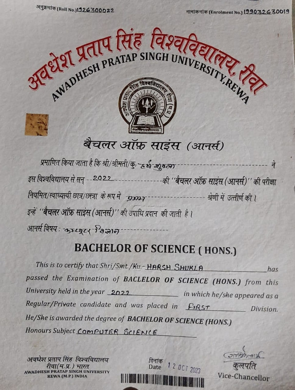 Bsc-Degree