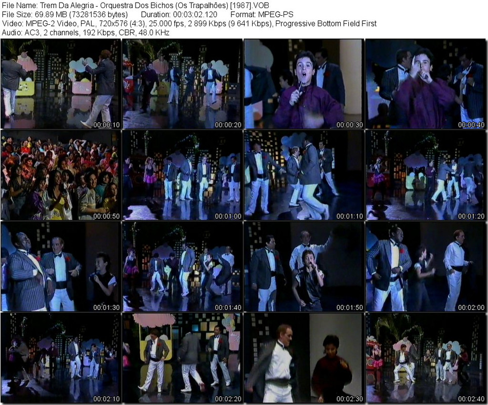 Trem Da Alegria - Orquestra Dos Bichos (Os Trapalhôes) [1987].VOB_tn