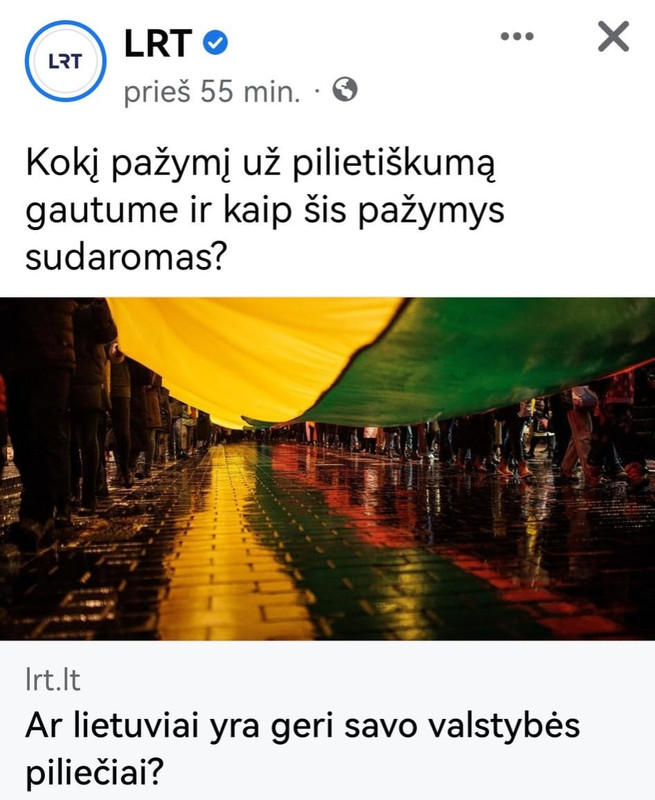 Atsakyk į klausymus ir pasitikrink, kokį pažymį gautum už pilietiškumą.