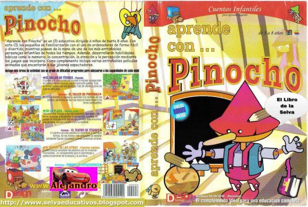 rnh - Aprende con Pinocho [PC CD] 3-8 Años