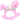 Pink and purple rocking horse pixel