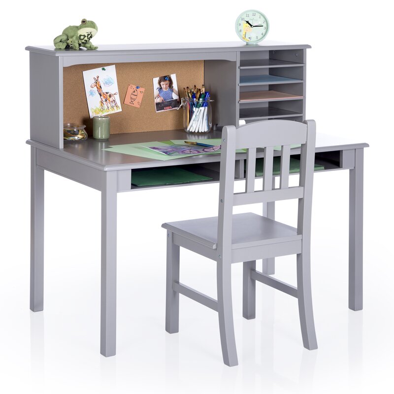 desks with hutch for kids