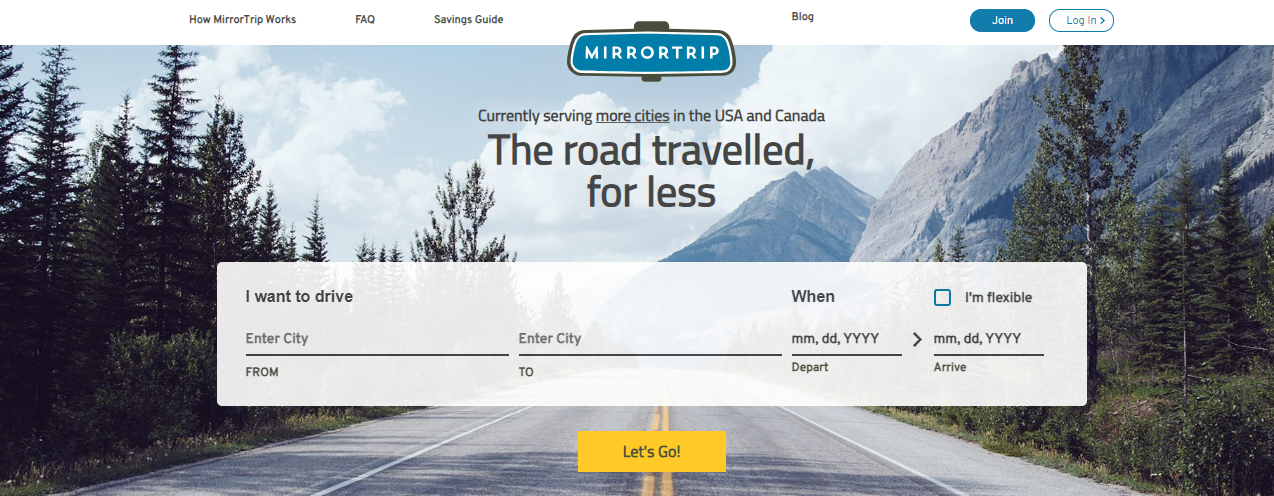* "MirrorTrip" empareja a un conductor con otro! * - Alquiler de coche en USA: seguros, siglas, coberturas...