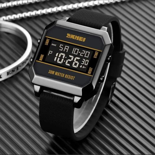 Skmei 1848 men fashion sports LED luminous men watch