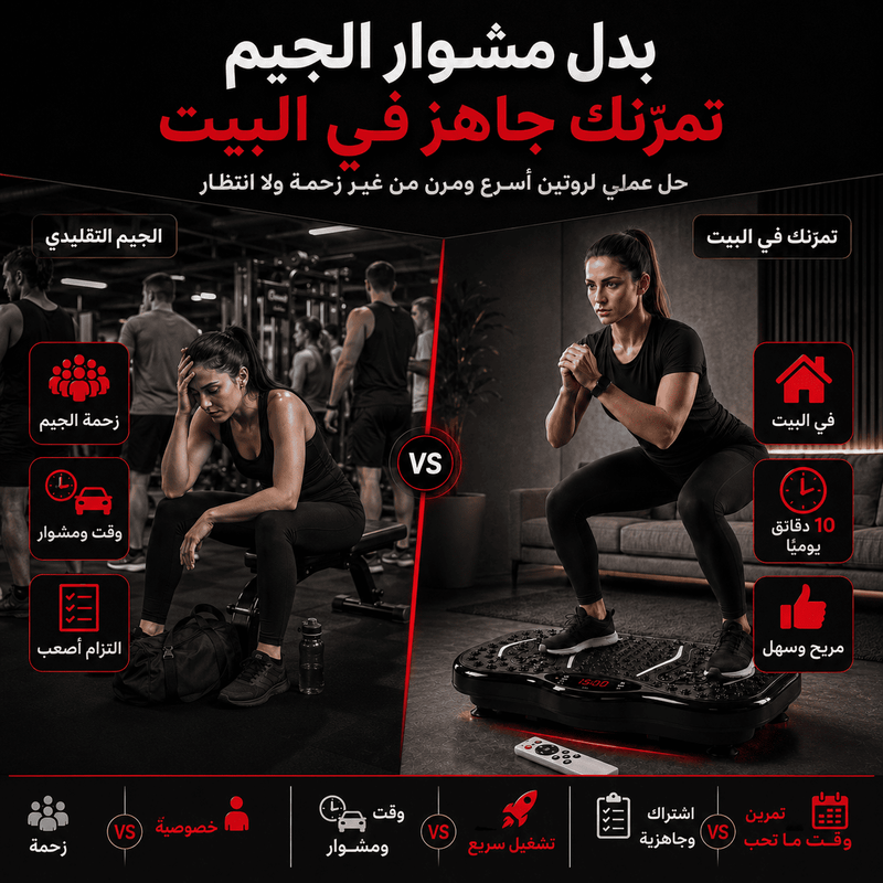 سكوات، بلانك، ضغط، مقاومة على منصة الاهتزاز