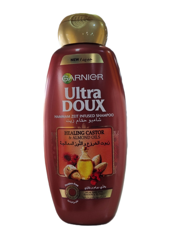 Garnier Ultra Doux Shampoo(Healing Castor & Almond Oils