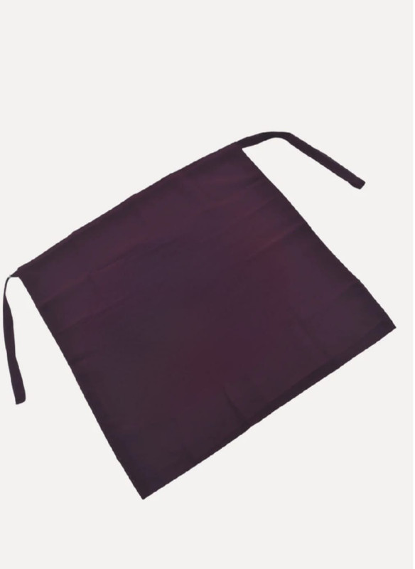Tie Back Niqab-Dark Purple