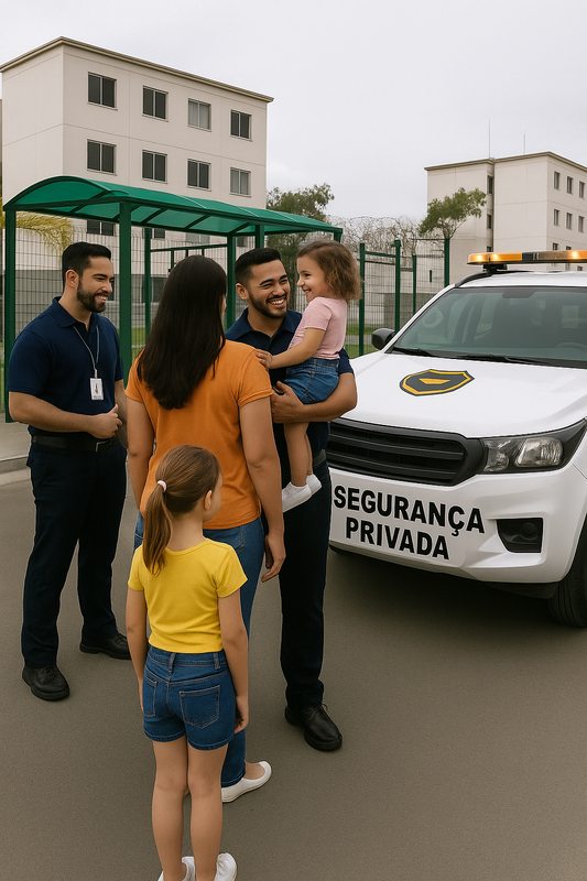 Segurança privada 24 horas no condomínio