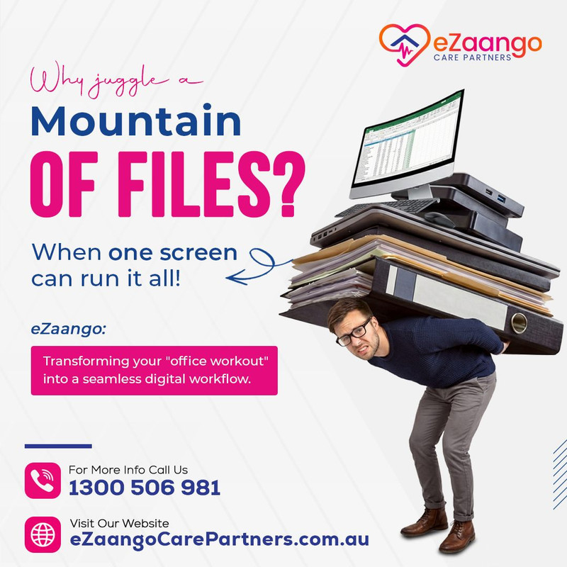 Stop Carrying a Mountain of Files Go Digital with e Zaango