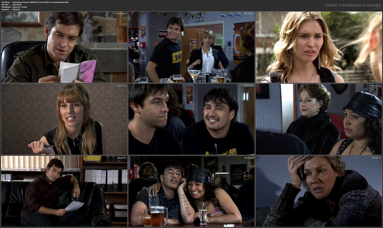 Outrageous Fortune S06E02 Do Your Mother's Commandment.mkv